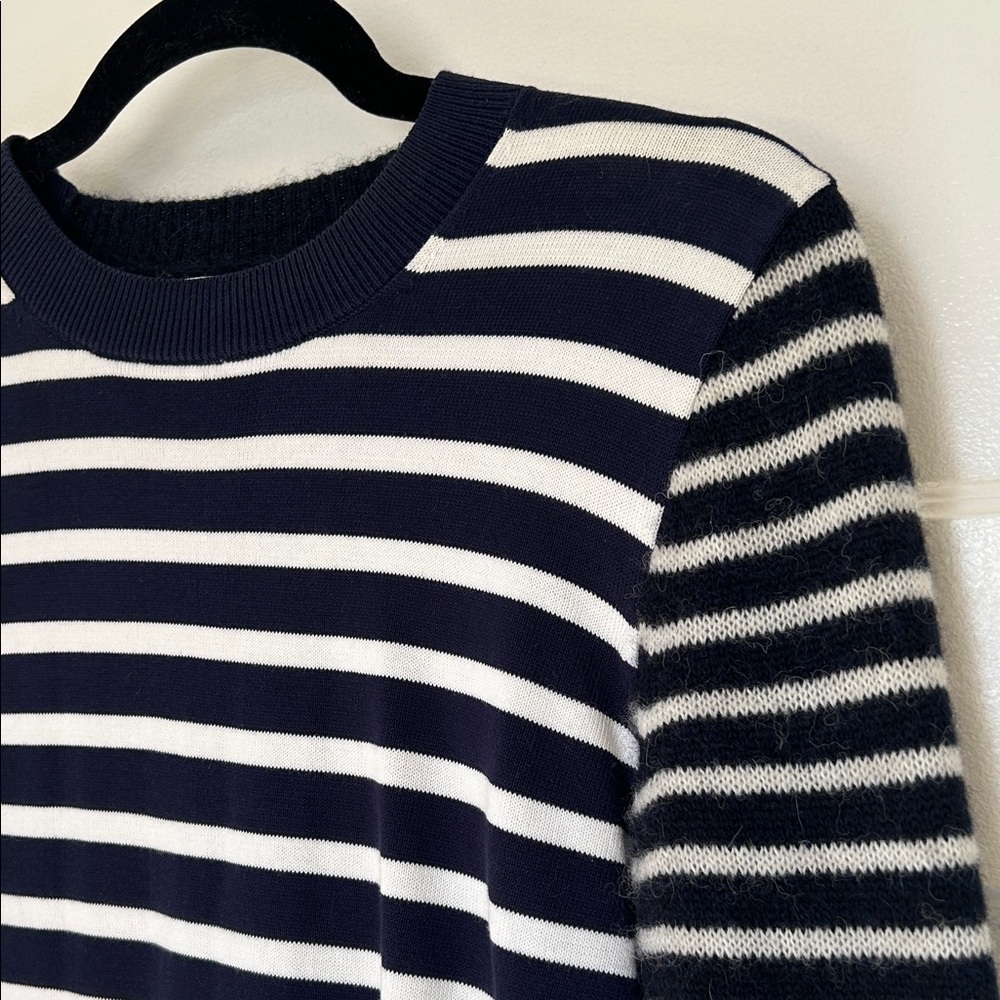 Madewell Mixed Media Striped Sweater - Picture 2 of 9
